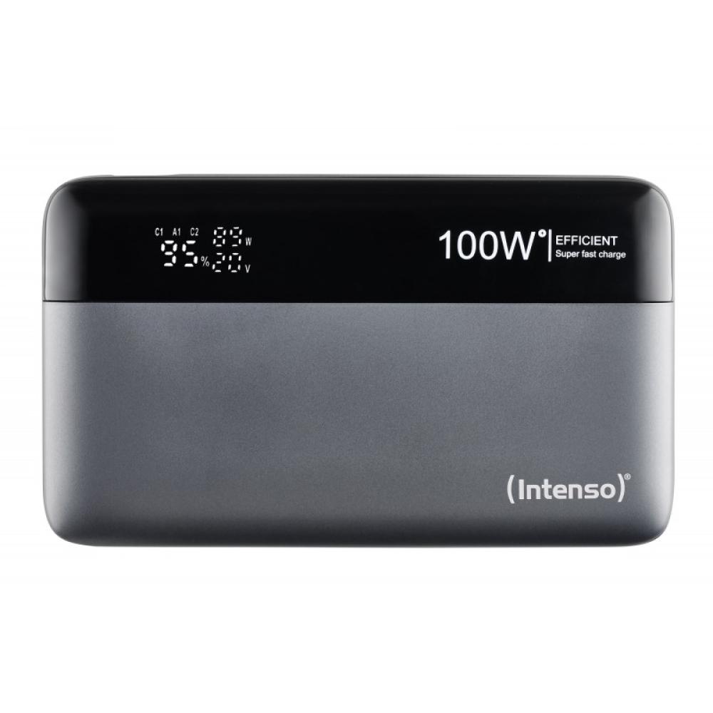 Intenso - 7350050 batería externa Ión de litio 20000 mAh Negro, Gris