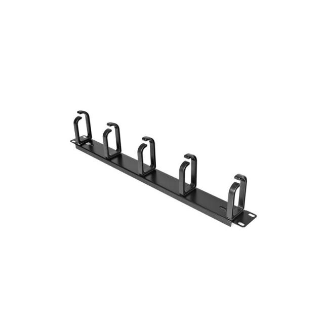 StarTech.com - Panel 1U de 19 Pulgadas para Gestión de Cableado con Anillas en D