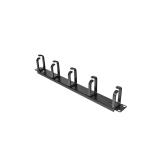 StarTech.com - Panel 1U de 19 Pulgadas para Gestión de Cableado con Anillas en D