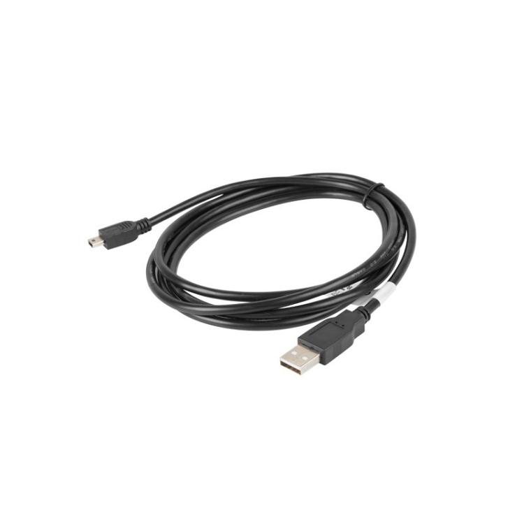 Lanberg - CA-USBK-10CC-0018-BK cable USB USB 2.0 1,8 m Mini-USB A USB A Negro