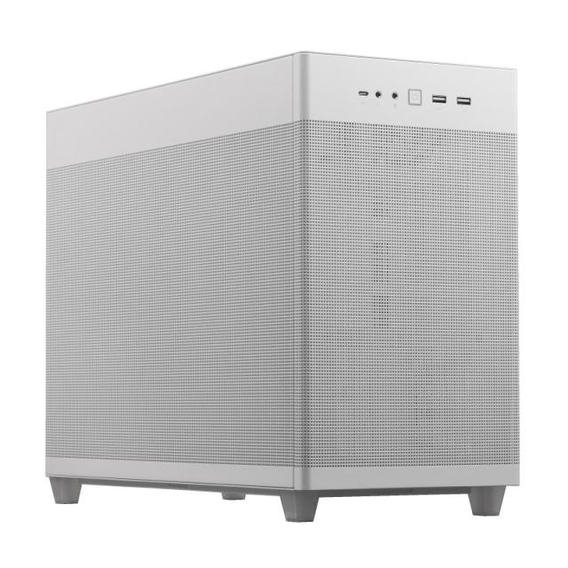 ASUS - Prime AP201 MicroATX Mini Tower Blanco