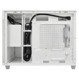 ASUS - Prime AP201 MicroATX Mini Tower Blanco