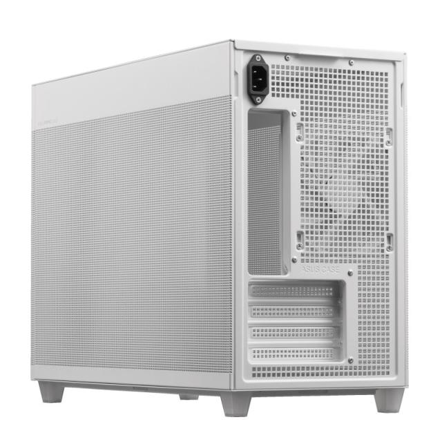 ASUS - Prime AP201 MicroATX Mini Tower Blanco