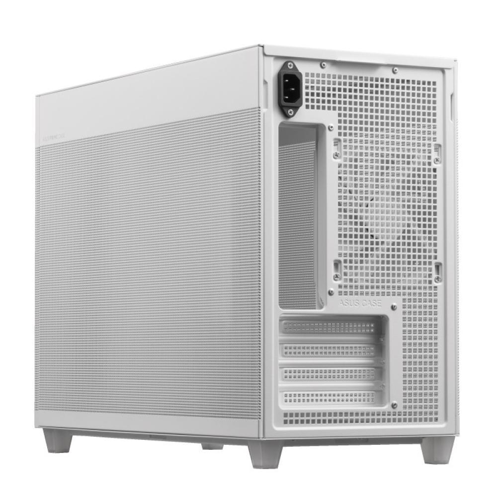 ASUS - Prime AP201 MicroATX Mini Tower Blanco