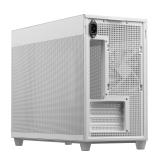 ASUS - Prime AP201 MicroATX Mini Tower Blanco
