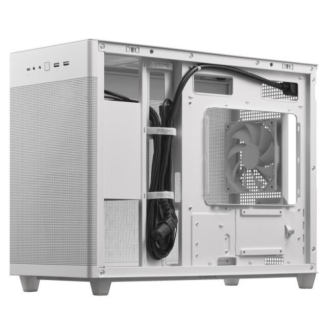 ASUS - Prime AP201 MicroATX Mini Tower Blanco