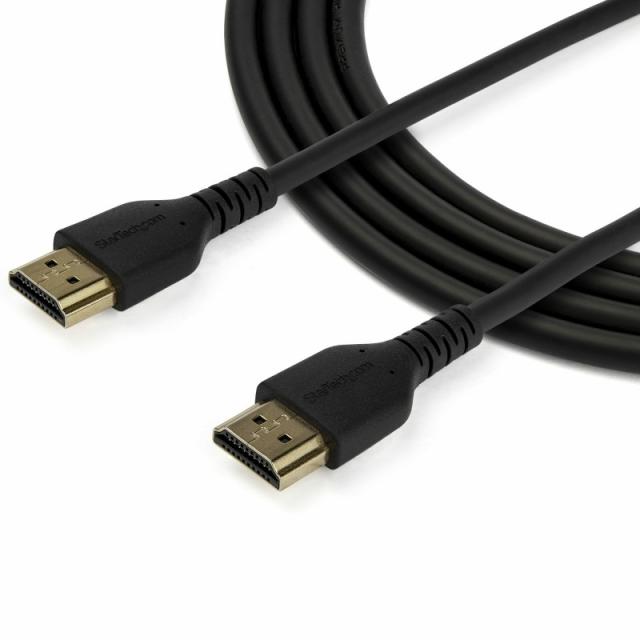 StarTech.com - Cable HDMI 2.0 de Alta Velocidad con Ethernet Certificado Premium de 1,5m - 4K 60Hz - HDR10 - HDR - Ultra HD - Ca