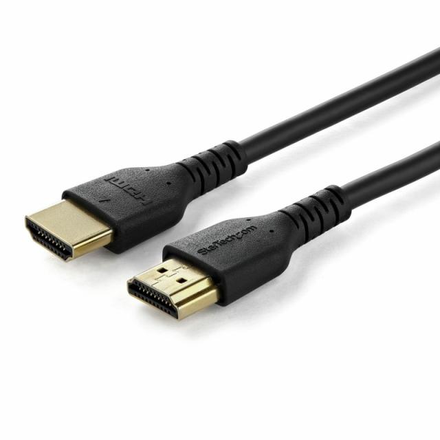 StarTech.com - Cable HDMI 2.0 de Alta Velocidad con Ethernet Certificado Premium de 1,5m - 4K 60Hz - HDR10 - HDR - Ultra HD - Ca