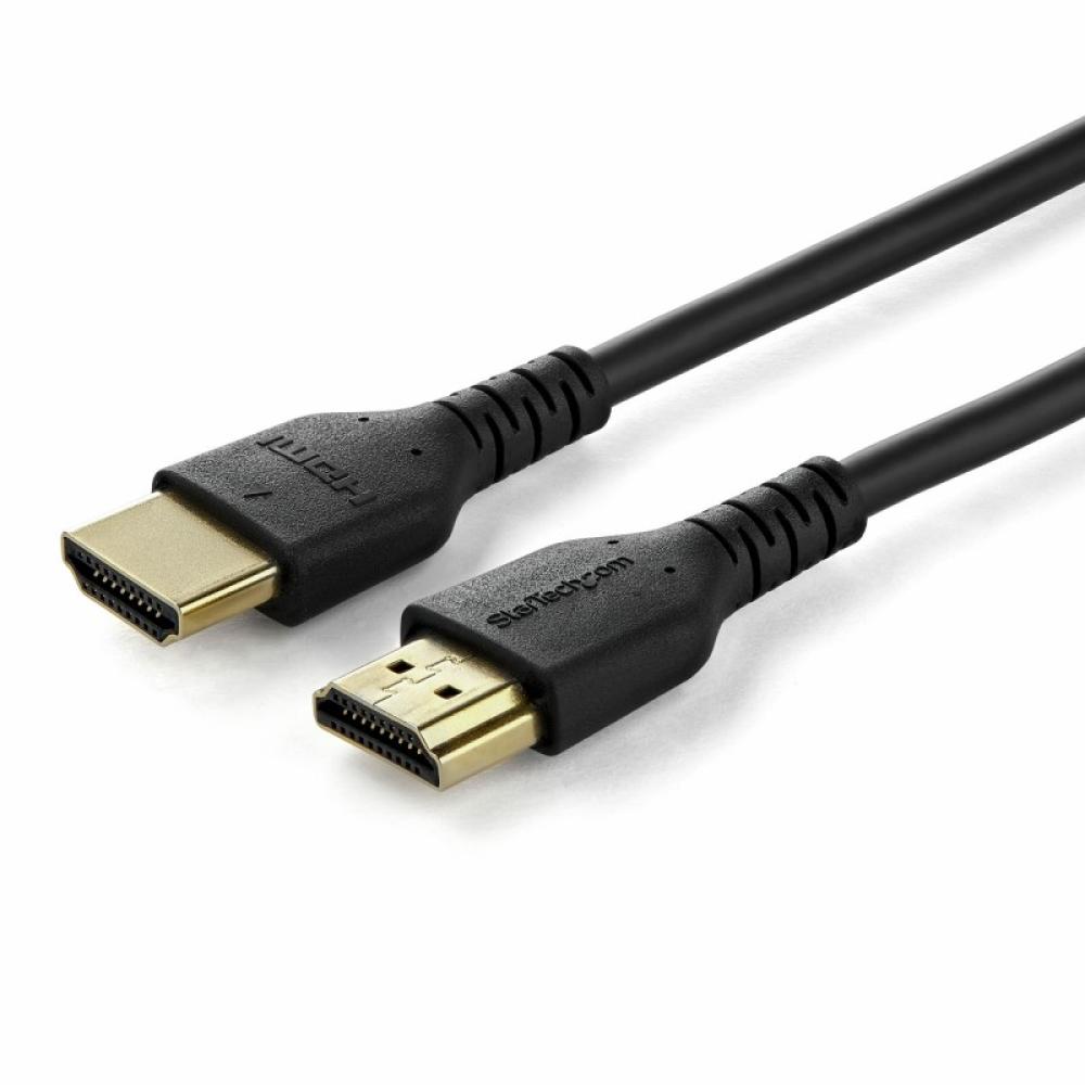 StarTech.com - Cable HDMI 2.0 de Alta Velocidad con Ethernet Certificado Premium de 1,5m - 4K 60Hz - HDR10 - HDR - Ultra HD - Ca