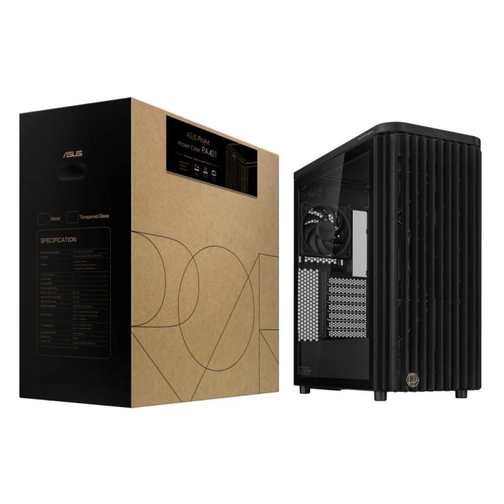 ASUS - ProArt PA401 Wood TG PWM (Black) Torre Negro