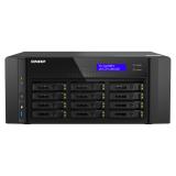 QNAP - TS-h1290FX NAS Torre EPYC 7302P 128 GB DDR4 0 TB QuTS hero Negro