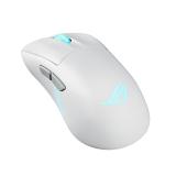 ASUS - ROG Keris II Origin WHT ratón Juego mano derecha RF Wireless + Bluetooth + USB Type-A Óptico 42000 DPI