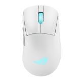 ASUS - ROG Keris II Origin WHT ratón Juego mano derecha RF Wireless + Bluetooth + USB Type-A Óptico 42000 DPI