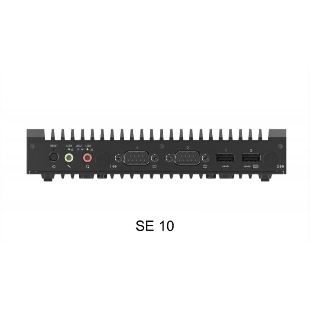 Lenovo - ThinkEdge SE10 Intel Atom® X6214RE 4 GB DDR4-SDRAM 256 GB SSD Windows 10 IoT Enterprise Mini PC Negro