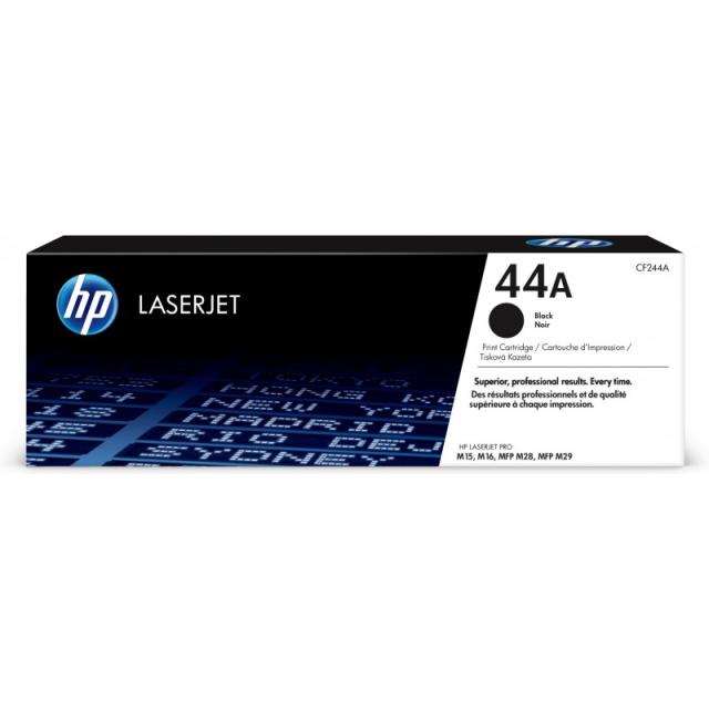 HP - Cartucho de tóner Original LaserJet 44A negro
