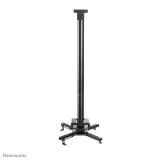 Neomounts - CL25-550BL1 Soporte de techo para proyector - alt. 74,5-114,5 cm - fácil montaje - movimiento completo