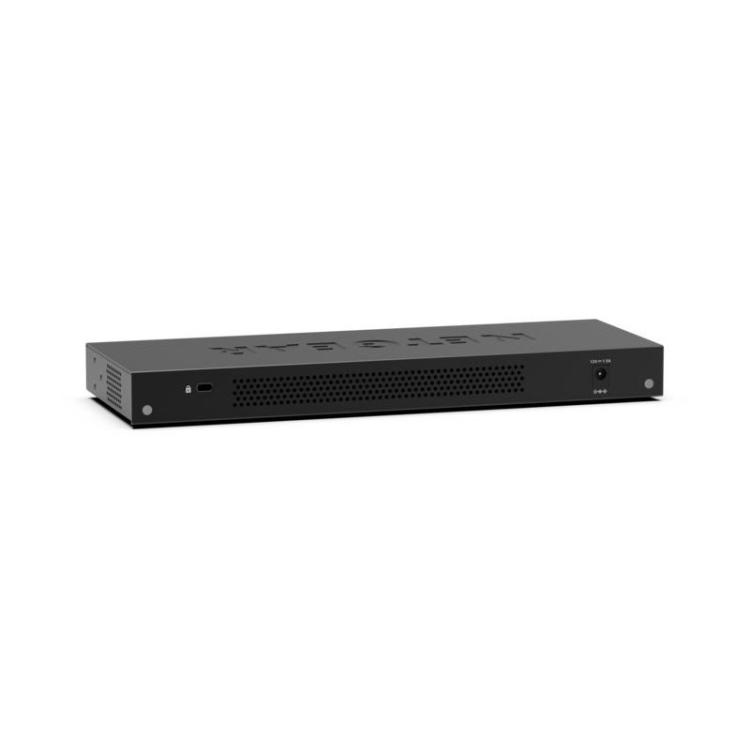 NETGEAR - GS316 No administrado L2 Gigabit Ethernet (10/100/1000) Negro