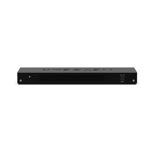 NETGEAR - GS316 No administrado L2 Gigabit Ethernet (10/100/1000) Negro