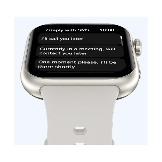 Honor - InfoWear Watch 2i 4,7 cm (1.85") AMOLED 49.7 mm Digital 390 x 450 Pixeles Pantalla táctil Blanco