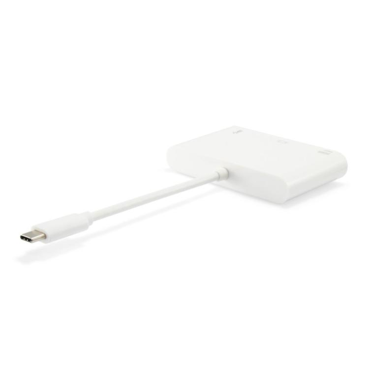 Equip - Adaptador USB-C a VGA (HD15), USB-A, 60W USB PD