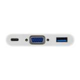 Equip - Adaptador USB-C a VGA (HD15), USB-A, 60W USB PD