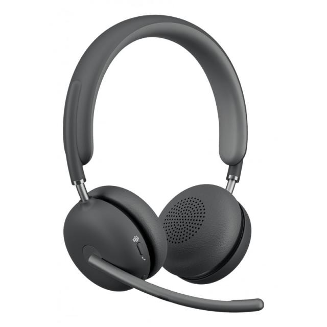 Logitech - Zone Wireless 2 Auriculares Inalámbrico y alámbrico Diadema Oficina/Centro de llamadas USB Tipo C Bluetooth Grafito