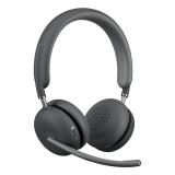 Logitech - Zone Wireless 2 Auriculares Inalámbrico y alámbrico Diadema Oficina/Centro de llamadas USB Tipo C Bluetooth Grafito