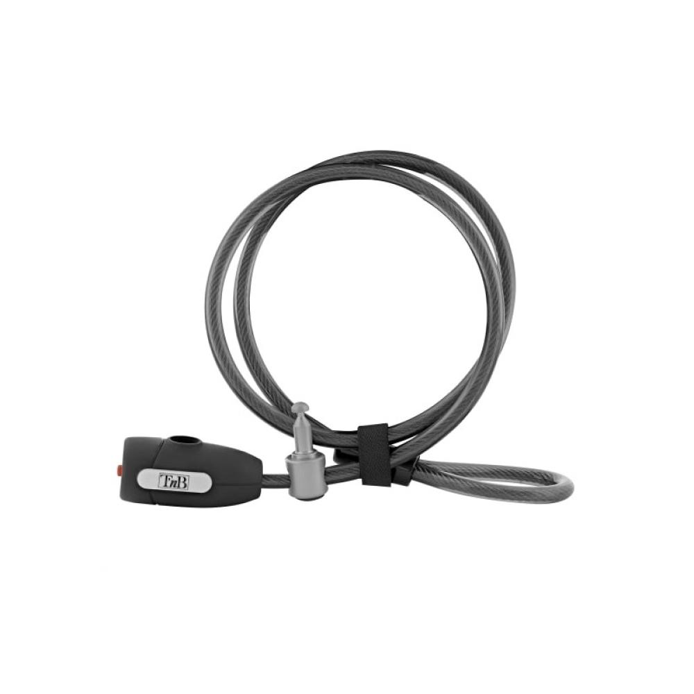 T''nB - UMCABLOCK candado para bicicleta Negro 1000 mm Cable antirrobo
