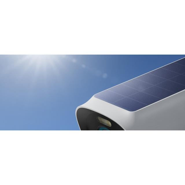 Eufy - Kit de 2 cámaras eufyCam 3 de Security, cámara de seguridad 4K con panel solar integrado, IA de reconocimiento facial, cá