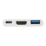 Equip - Adaptador USB-C a HDMI , USB-A, 60W USB PD