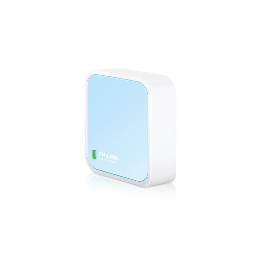 TP-Link - TL-WR802N router inalámbrico Ethernet rápido Banda única (2,4 GHz) Azul, Blanco - TL-WR802N V4