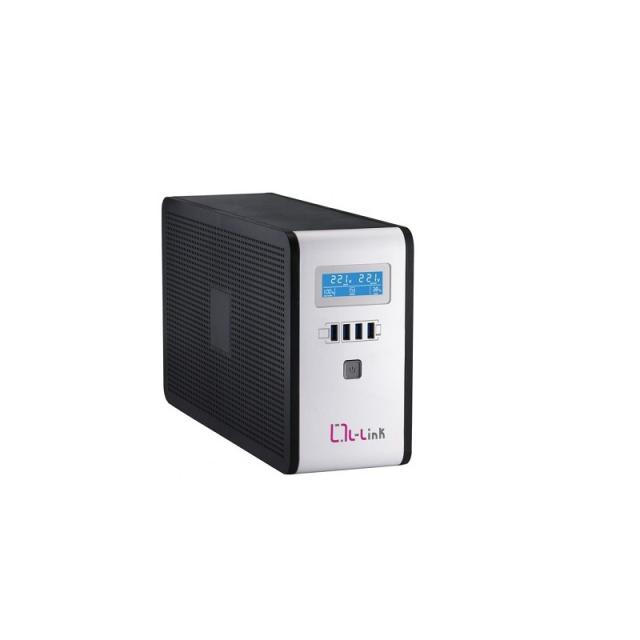L-Link - LL-7720 sistema de alimentación ininterrumpida (UPS) Línea interactiva 2 kVA 1200 W 4 salidas AC