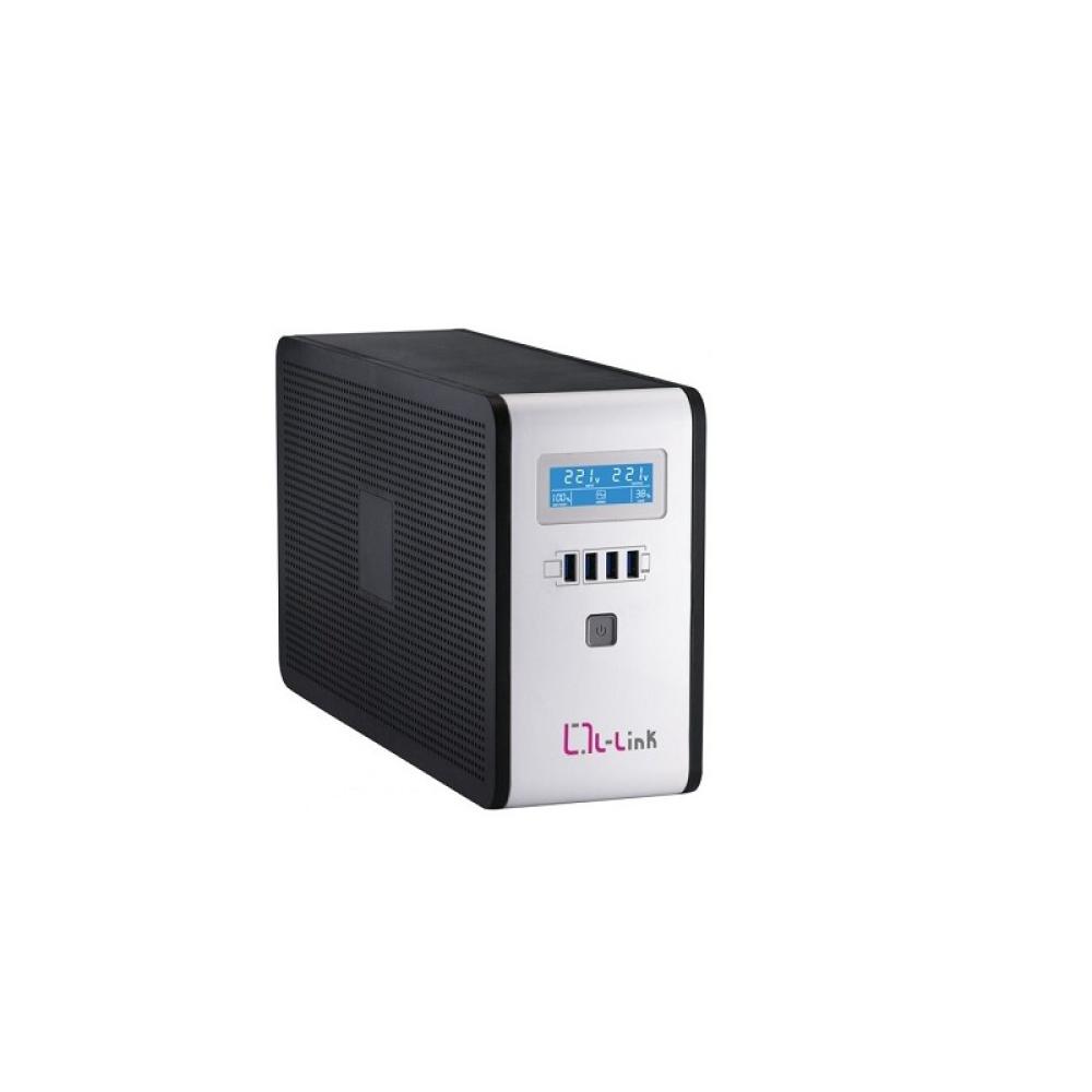 L-Link - LL-7720 sistema de alimentación ininterrumpida (UPS) Línea interactiva 2 kVA 1200 W 4 salidas AC