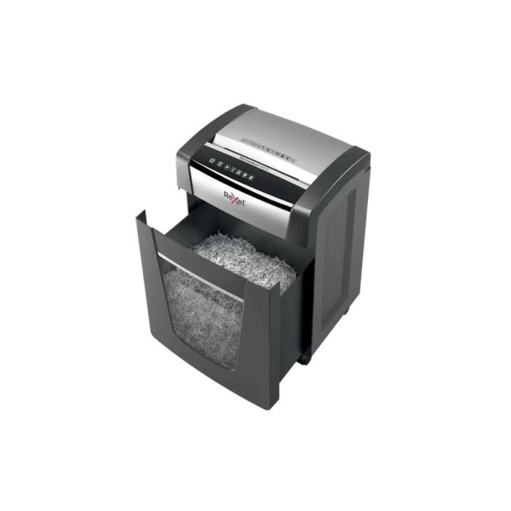 Rexel - Momentum X420 triturador de papel Corte cruzado 58 dB Negro, Plata