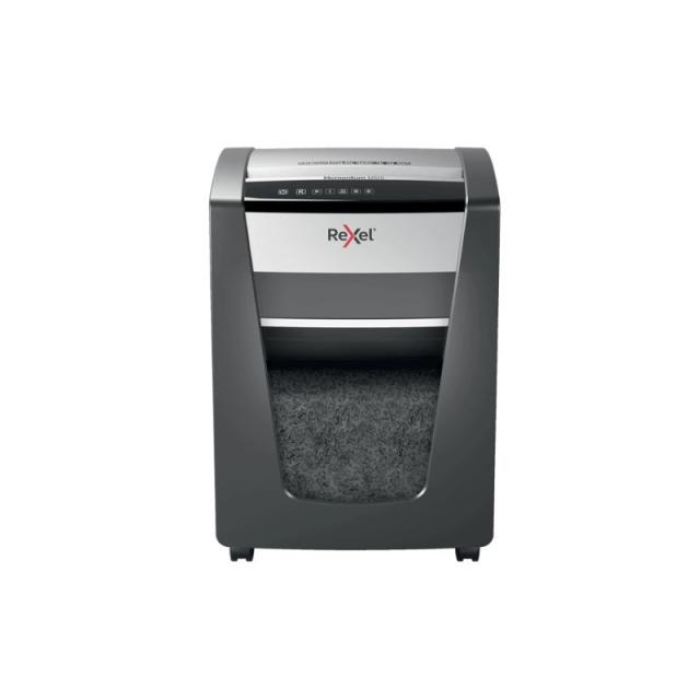 Rexel - Momentum X420 triturador de papel Corte cruzado 58 dB Negro, Plata