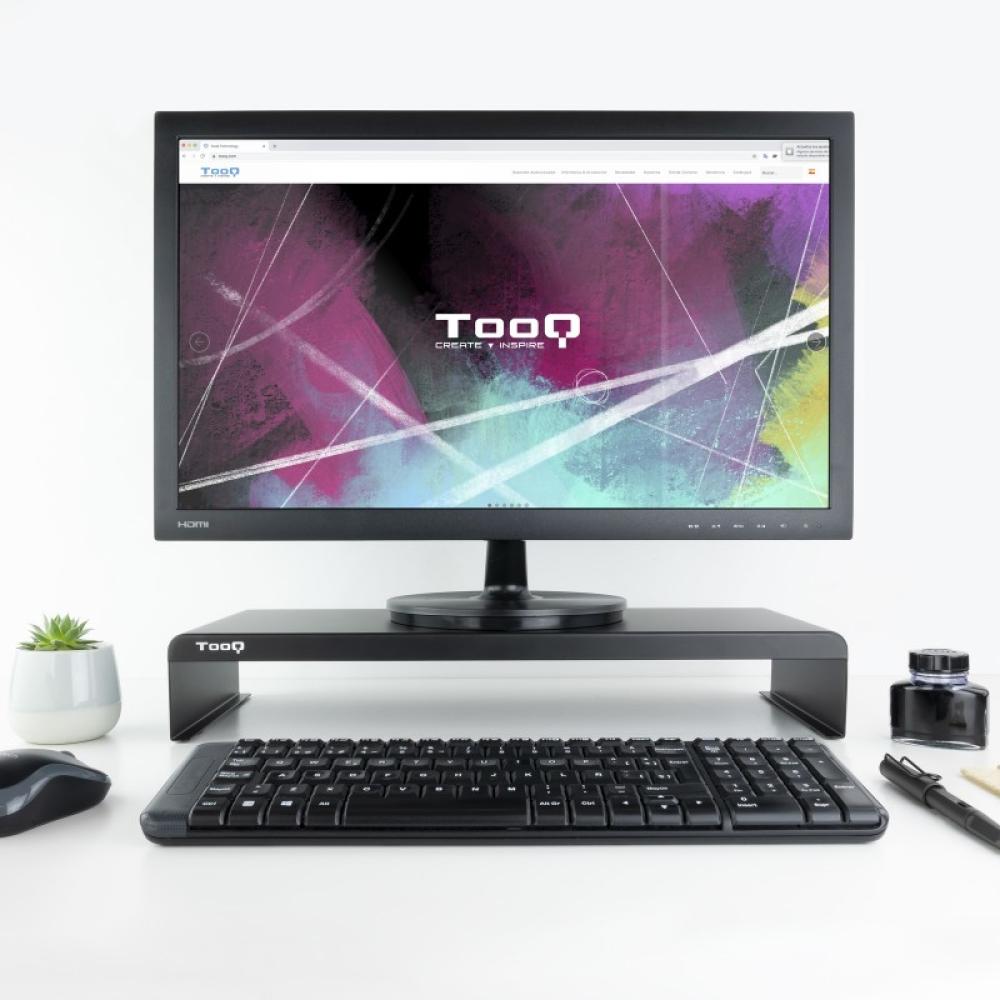 TooQ - TQMR0121 soporte para monitor Independiente Negro