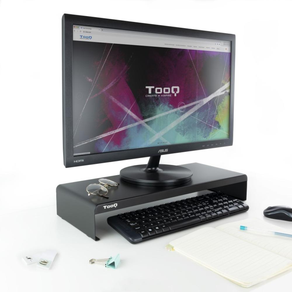 TooQ - TQMR0121 soporte para monitor Independiente Negro