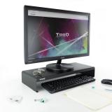 TooQ - TQMR0121 soporte para monitor Independiente Negro