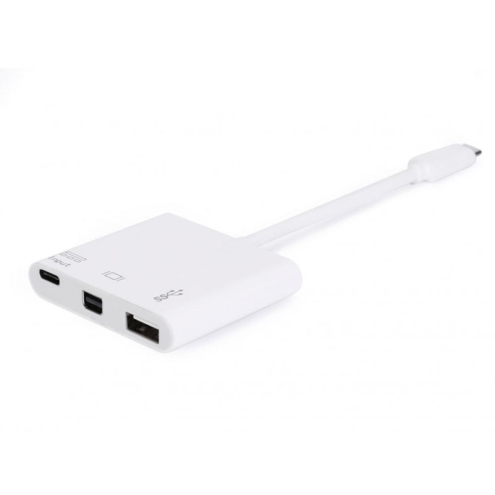 Equip - Adaptador USB-C a Mini DisPlayPort, USB-A , USB 60W PD