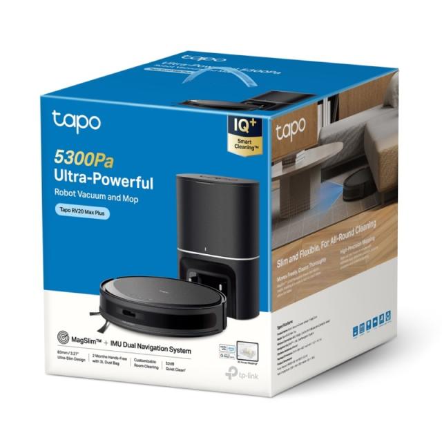 TP-Link - Tapo RV20 Max Plus Negro