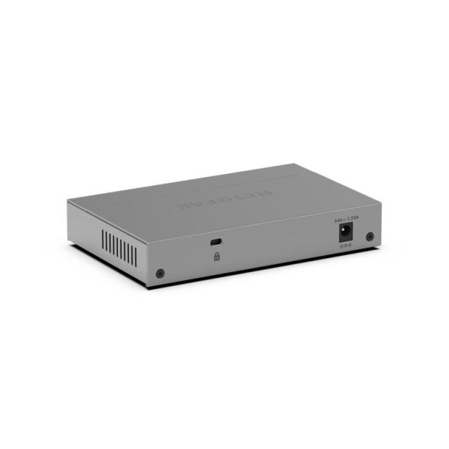 NETGEAR - GS108EP Gestionado L2/L3 Gigabit Ethernet (10/100/1000) Gris