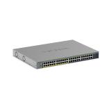 NETGEAR - GS748PP No administrado Gigabit Ethernet (10/100/1000) Energía sobre Ethernet (PoE) Gris