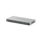 NETGEAR - GS748 No administrado Gigabit Ethernet (10/100/1000) Gris