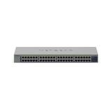NETGEAR - GS748 No administrado Gigabit Ethernet (10/100/1000) Gris