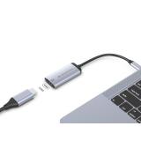 Conceptronic - ABBY23G Adaptador gráfico USB 7680 x 4320 Pixeles Plata