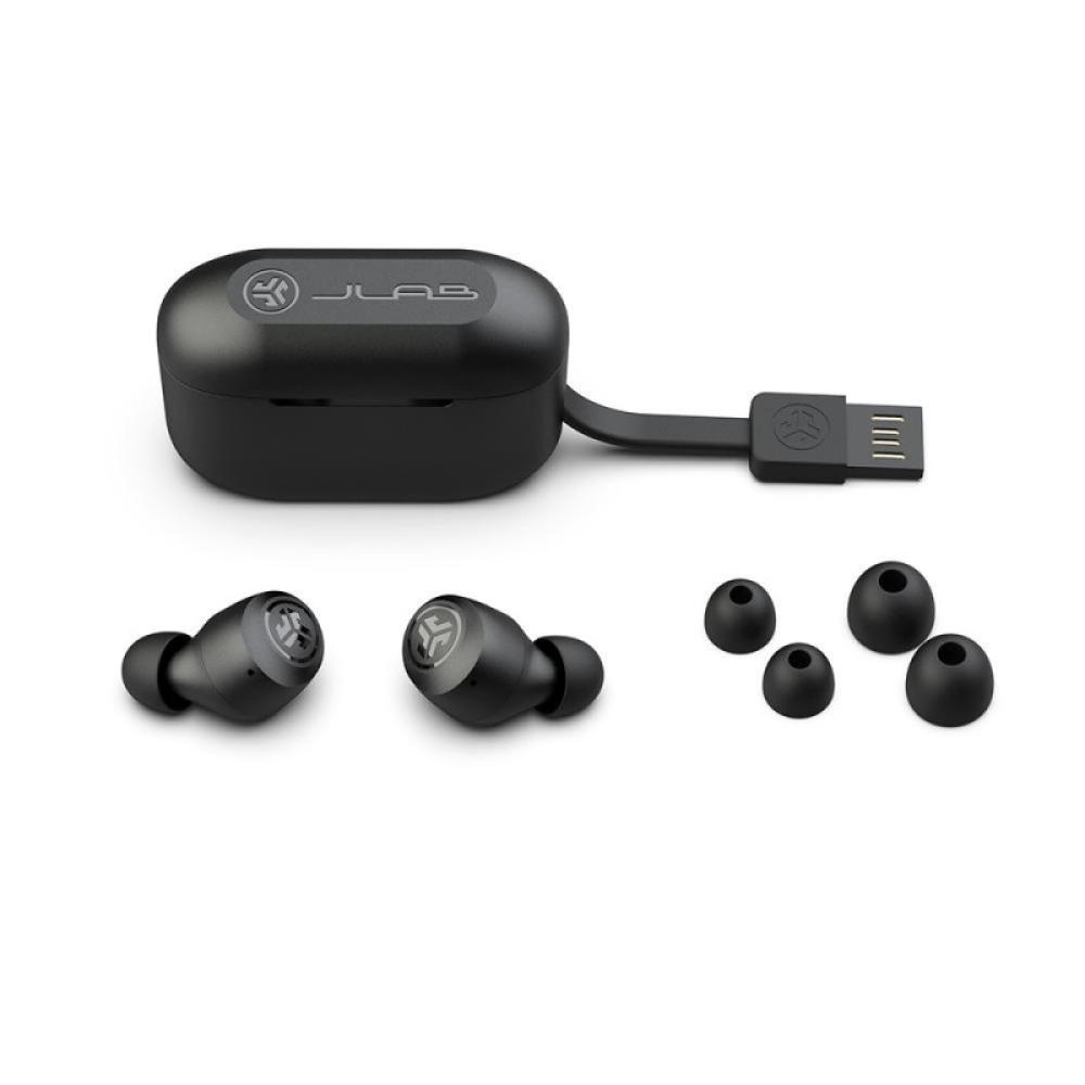 JLab - GO Air POP True Wireless Auriculares True Wireless Stereo (TWS) Dentro de oído Llamadas/Música Bluetooth Negro