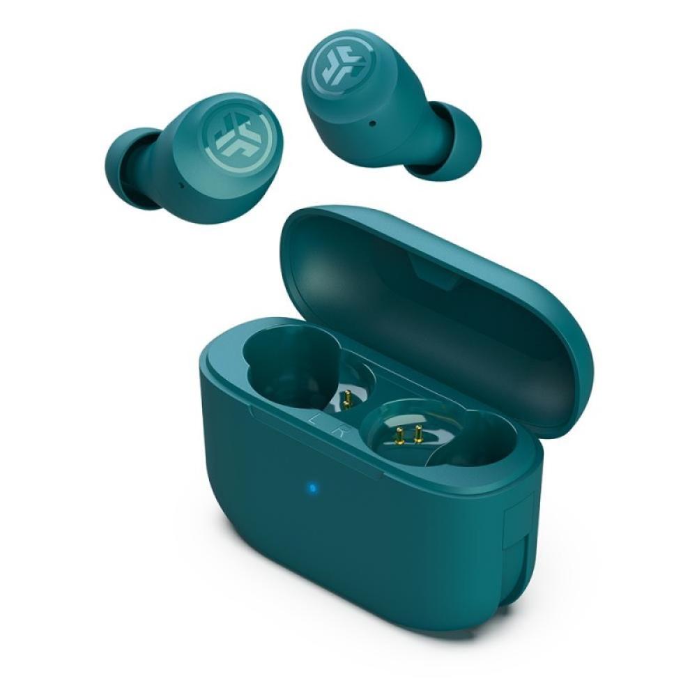 JLab - GO Air POP True Wireless Auriculares True Wireless Stereo (TWS) Dentro de oído Llamadas/Música Bluetooth Verde azulado