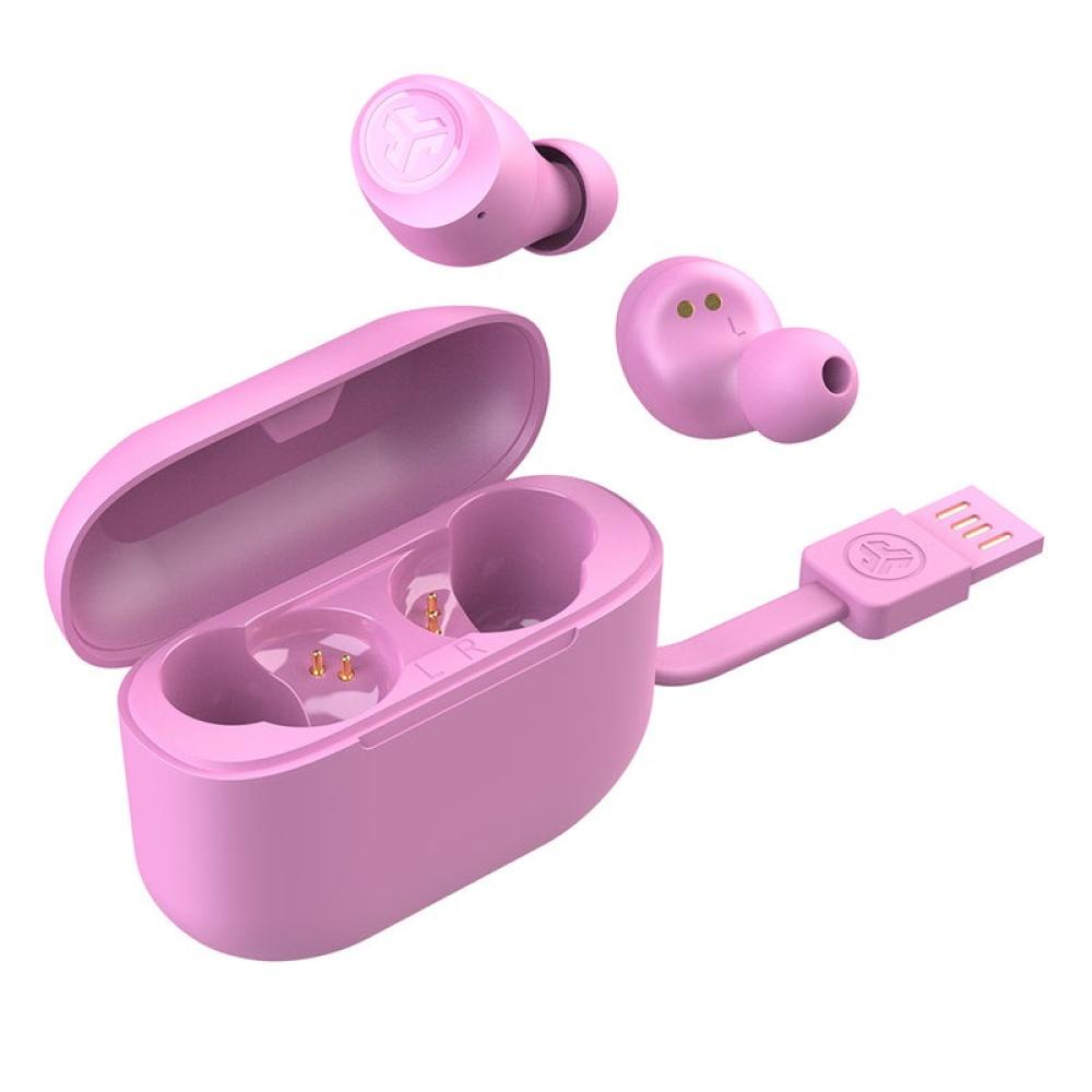 JLab - Go Air Pop Auriculares True Wireless Stereo (TWS) Dentro de oído Llamadas/Música Bluetooth Rosa