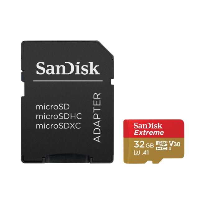 SanDisk - Extreme 32 GB MicroSDHC UHS-I Clase 10
