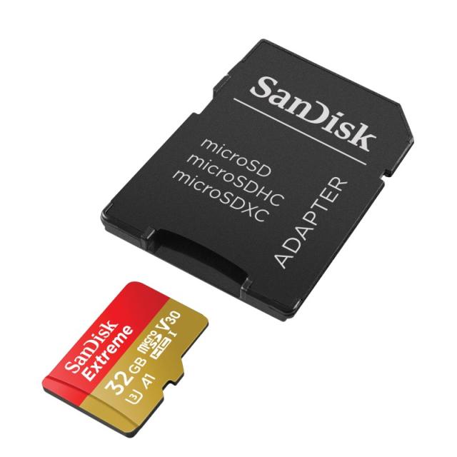SanDisk - Extreme 32 GB MicroSDHC UHS-I Clase 10
